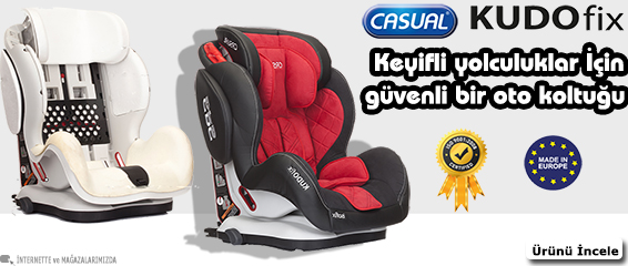 Casual Kudofix 9-36 Kg Isofix'Li Oto Koltuğu